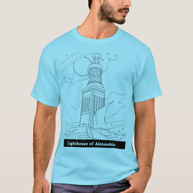 Phare d'Alexandrie T-Shirt (Devant)