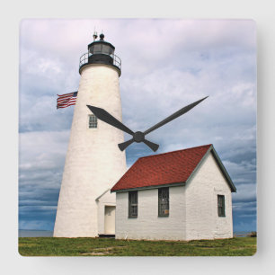 Phare de Bakers Island, horloge murale du Massachu