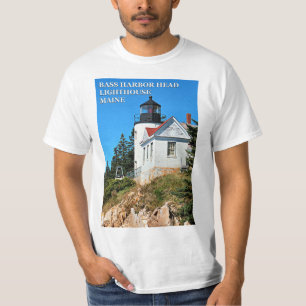Phare de Bass Harbour Head, Maine T-Shirt