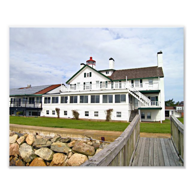 Phare de Bass River, Massachusetts Imprimer Photo (Devant)