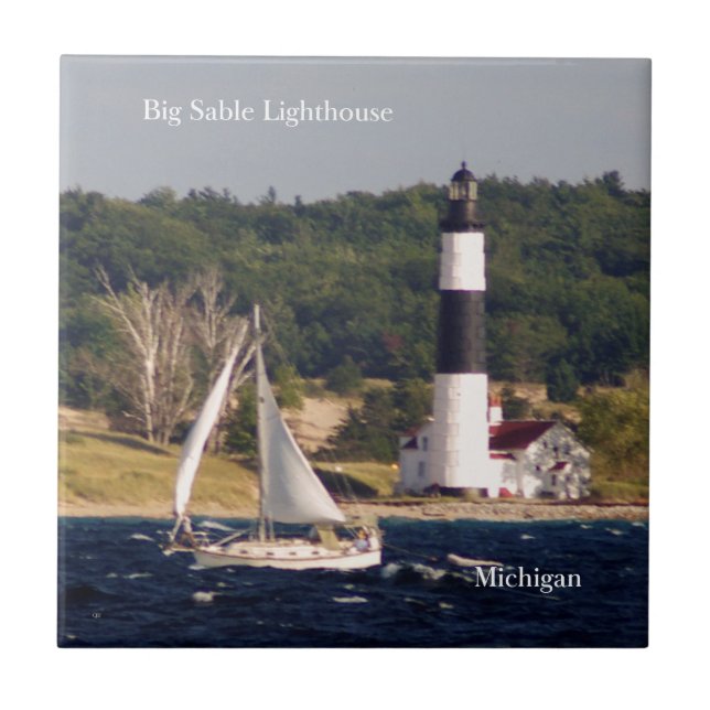 Phare de Big Sable et carreaux de bateau (Devant)