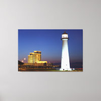 Phare De Biloxi Sur Le Son De Nuit Toile Pri