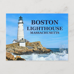 Phare de Boston, Massachusetts Carte postale