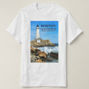 Phare de Boston, T-Shirt Massachusetts