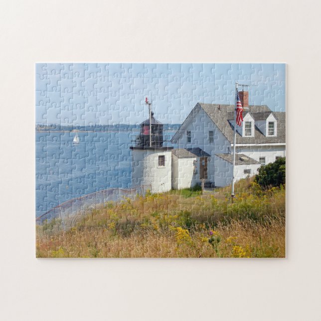 Phare de Browns Head, Maine Puzzle (Horizontal)