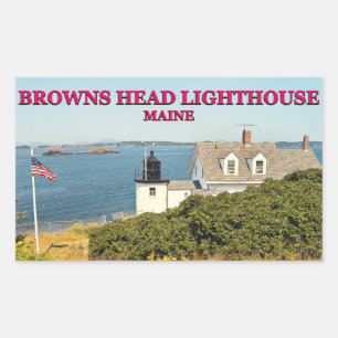 Phare de Browns Head, Stickers Maine