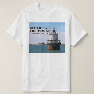 Phare de Butler Flats, T-Shirt Massachusetts
