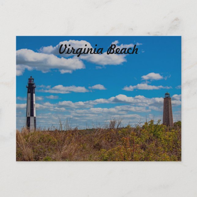 Phare de Cape Henry - Carte postale de Virginia Be (Devant)