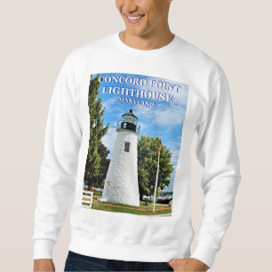 Phare de Concord Point, Maryland Sweatshirt