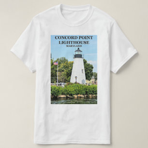 Phare de Concord Point, T-shirt Maryland