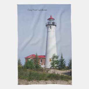 Phare de Crisp Point et de construction serviette