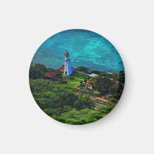 Phare de Diamond Head #1 Magnet