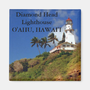 Phare de Diamond Head, O'ahu, Hawai'i Magnet