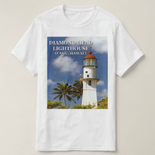 Phare de Diamond Head, O'ahu, T-shirt Hawai'i
