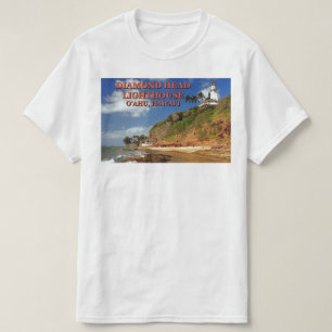 Phare de Diamond Head, O'ahu, T-shirt Hawai'i