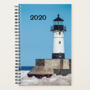 Phare de Duluth MN en hiver 2020 planificateur