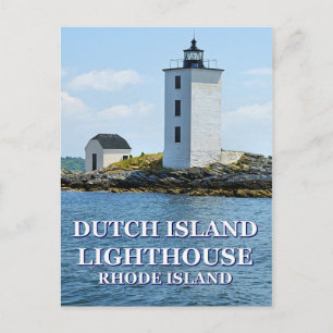 Phare de Dutch Island, Rhode Island Carte postale