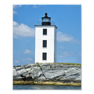 Phare de Dutch Island, Rhode Island Photo Print