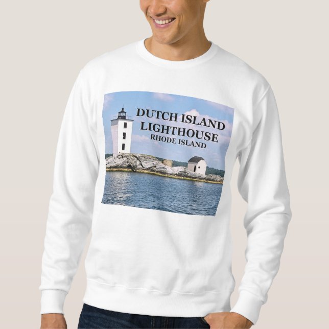 Phare de Dutch Island, Rhode Island Sweatshirt (Devant)