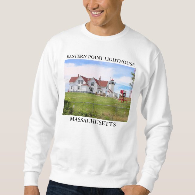 Phare de Eastern Point, Sweatshirt du Massachusett (Devant)