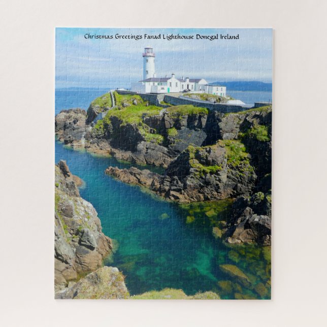 Phare de Fanad Donegal Irlande. Puzzle (Vertical)