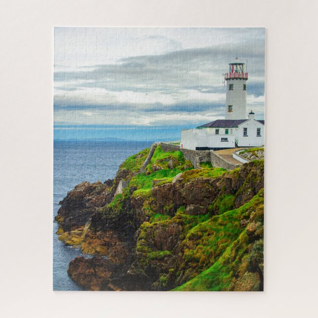 Phare de Fanad Head, côte irlandaise, puzzle (Vertical)