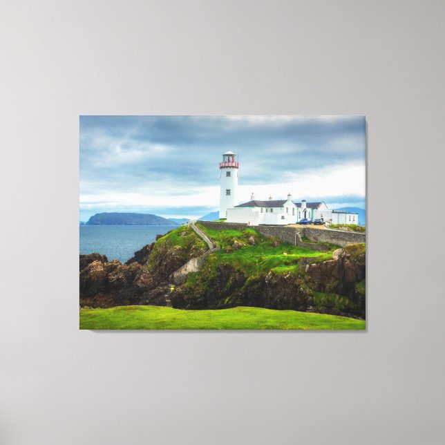 Phare de Fanad Head Toile Enveloppée | Irlande (Recto)