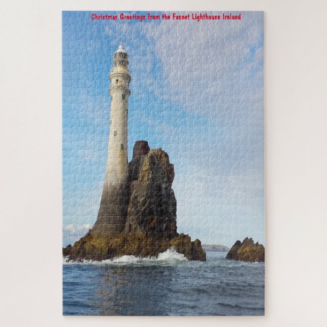 Phare de Fasnet "La Larme d'Irlande" Puzzle (Vertical)
