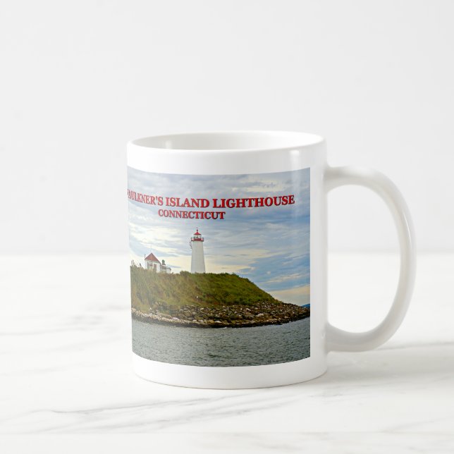 Phare de Faulkner's Island, Connecticut Mug (Droite)