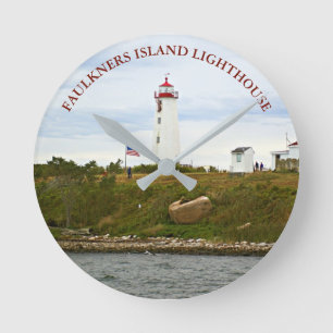 Phare de Faulners Island, horloge murale CT