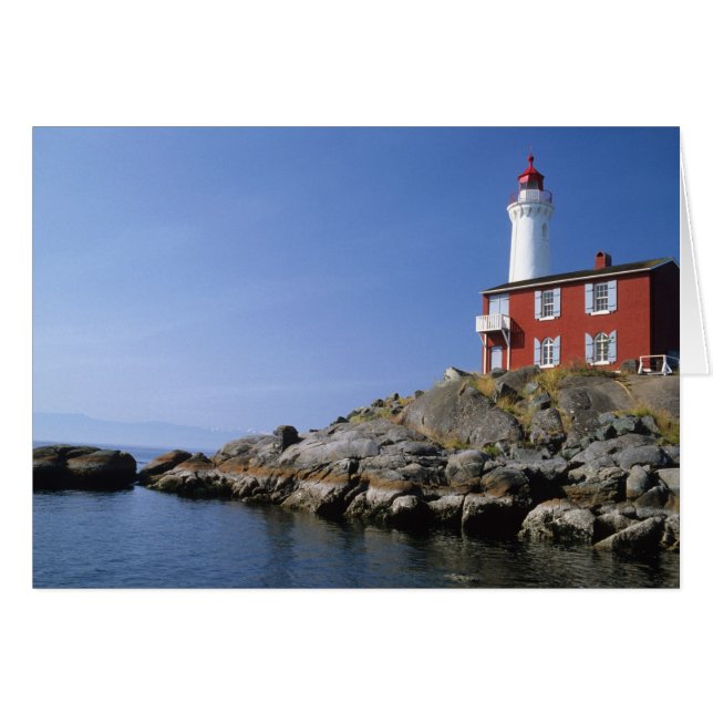 Phare de Fisgard dans le Fort Rodd Hill (Devant horizontal)