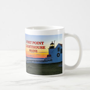 Phare de Fort Point, Maine Mug