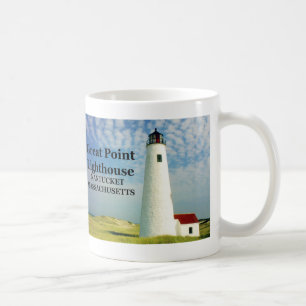 Phare de Great Point, Nantucket MA Mug