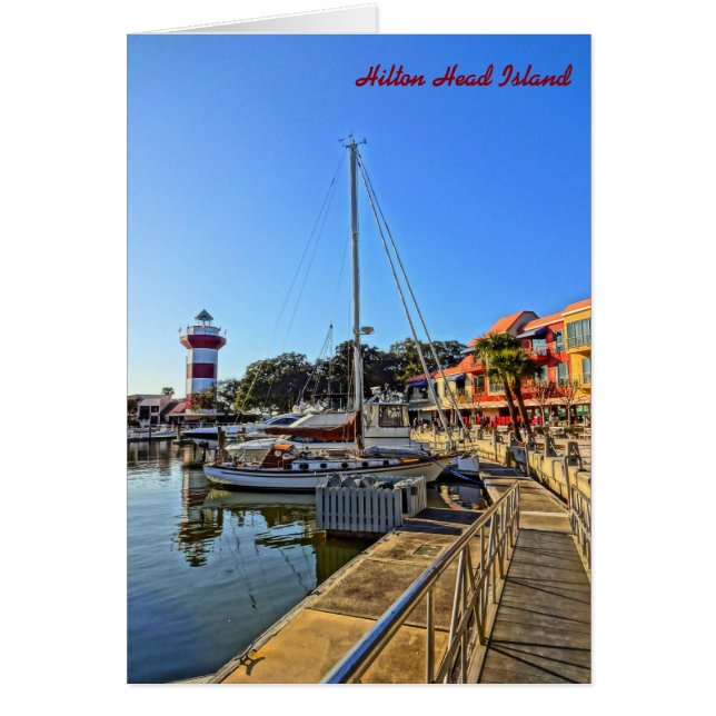 Phare de Harbour Town - Hilton Head Island SC (Devant)