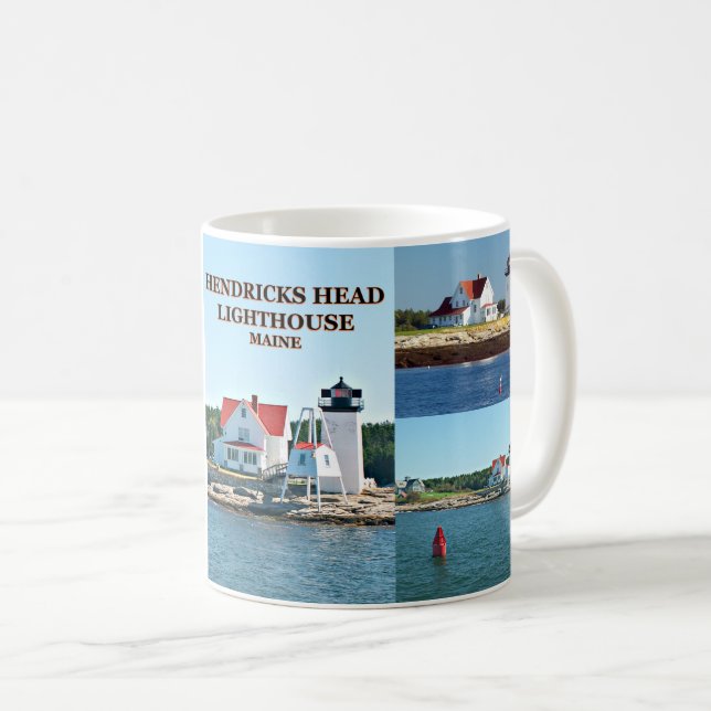 Phare de Hendricks Head, Maine Mug (Devant droit)