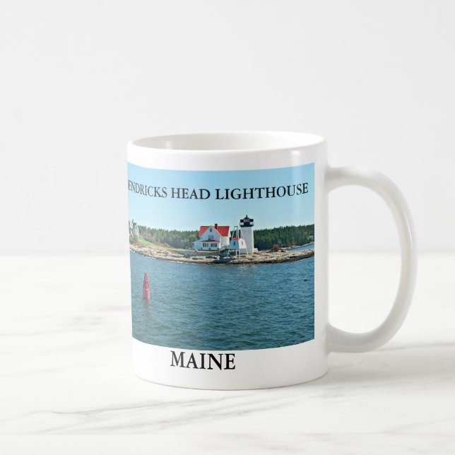 Phare de Hendricks Head, Maine Mug (Droite)