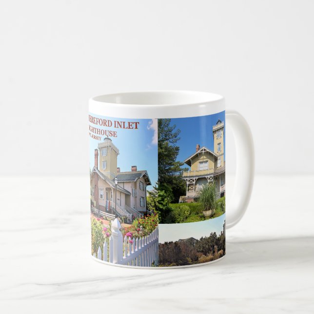 Phare de Hereford Inlet, New Jersey Mug (Devant droit)