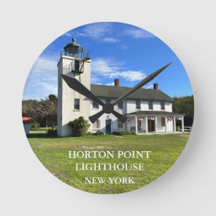 Phare de Horton Point, New York Horloge ronde