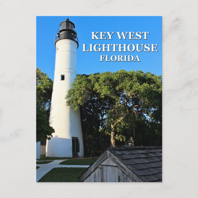 Phare de Key West, carte postale de Floride (Devant)
