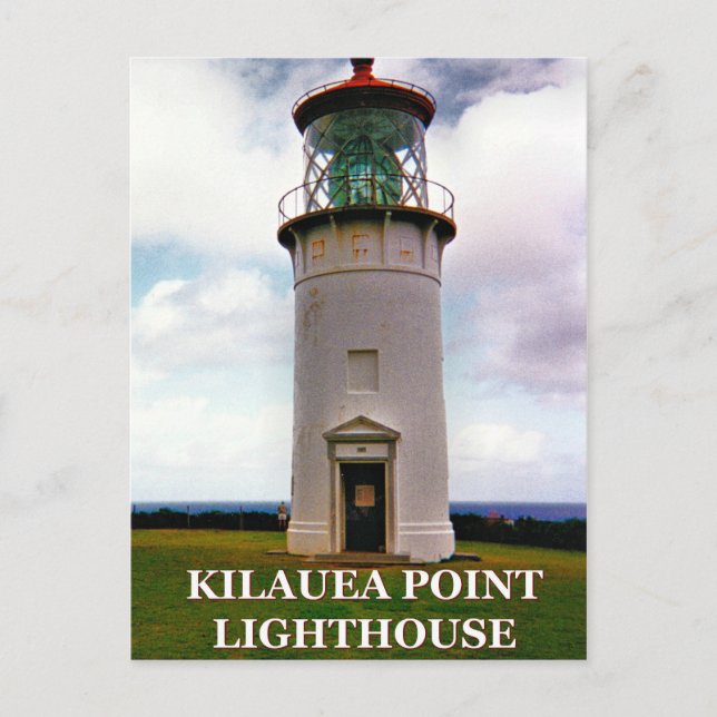 Phare de Kilauea Point, Kaua'i, Carte postale Hawa (Devant)