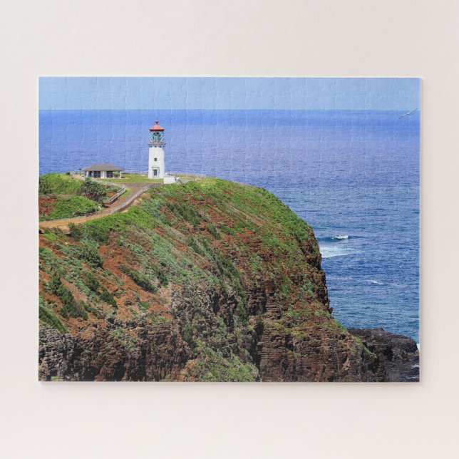 Phare de Kilauea sur le puzzle Kauai (Horizontal)