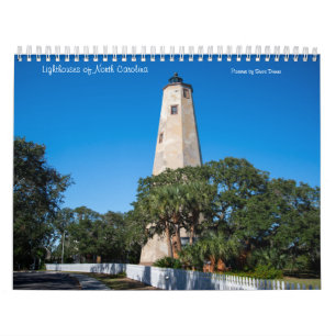 Phare de la Caroline du Nord Calendrier Med