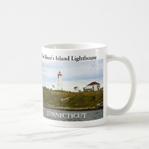 Phare de l'île de Faulkner, tasse du Connecticut