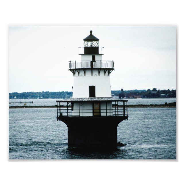 Phare de l'île de Hog Shoal Photographie (Devant)
