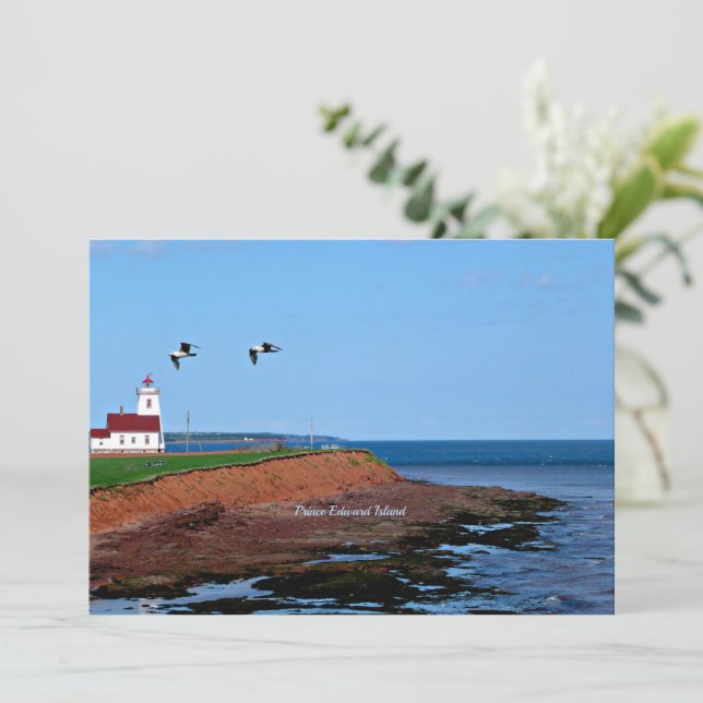 Phare de l'Île-du-Prince-Édouard (Debout devant)