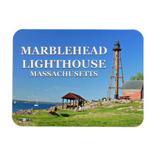 Phare de Marblehead, Massachusetts Flexi Magnet