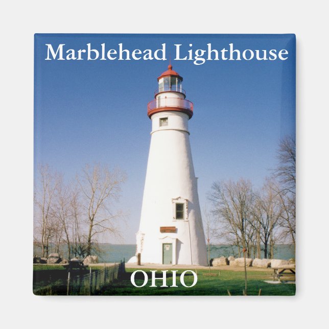 Phare de Marblehead, Ohio Magnet (Devant)