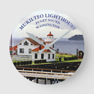 Phare de Mukilteo, horloge murale Washington