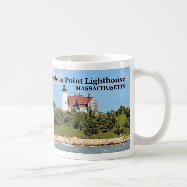 Phare de Nobska Point, Massachusetts Mug (Droite)