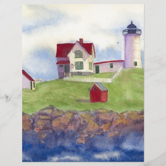 Phare de Nubble York Maine (Devant)